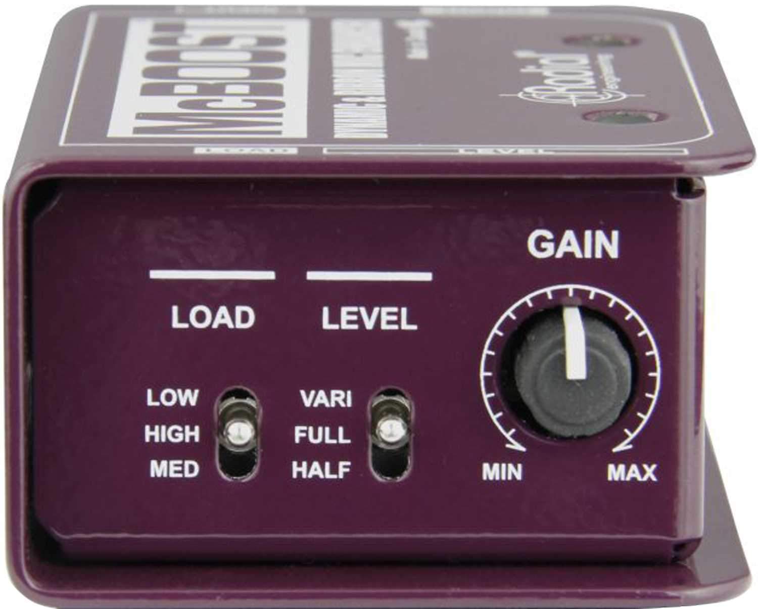 Radial McBoost - The Ultimate Mic Signal Booster