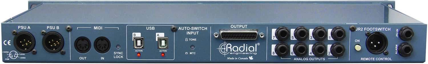 Radial SW8-USB 8USB