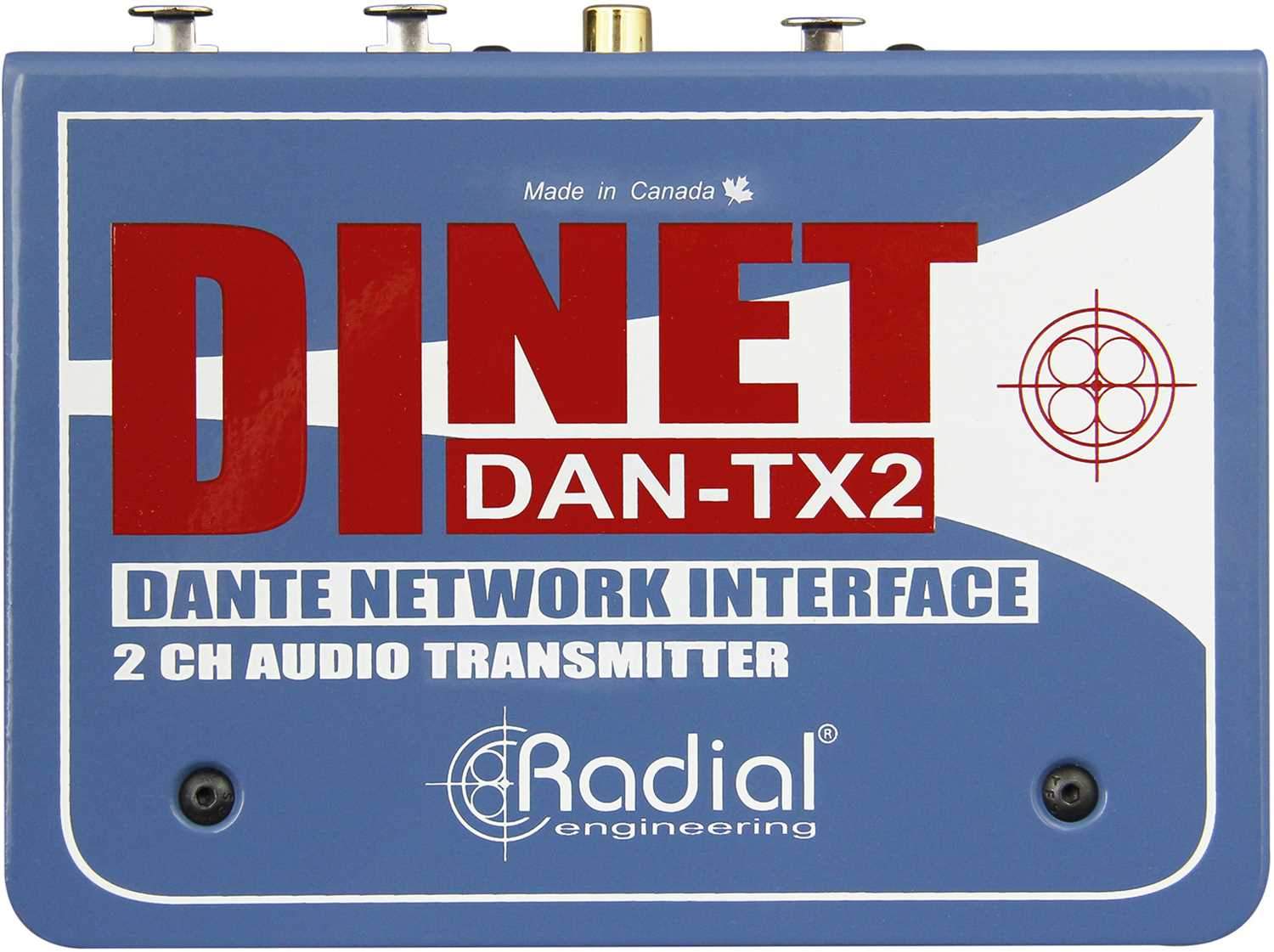 Radial DiNet DAN-TX2: Your Gateway to Seamless Dante Network Audio Transmission