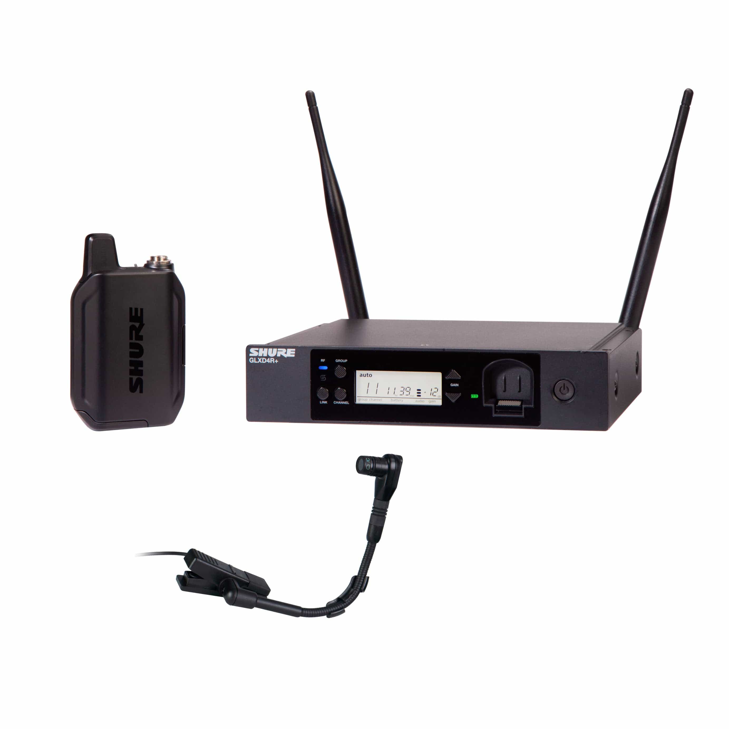 Shure GLXD14R Plus Instrument System: Unleash Your Musical Potential with the Beta98H/C Microphone