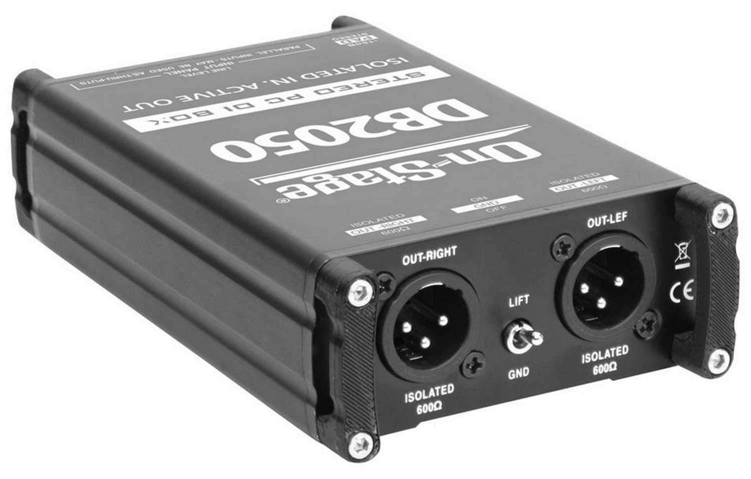 On-Stage DB2050 Active Multimedia Direct Box - Your Audio Signal Solution!