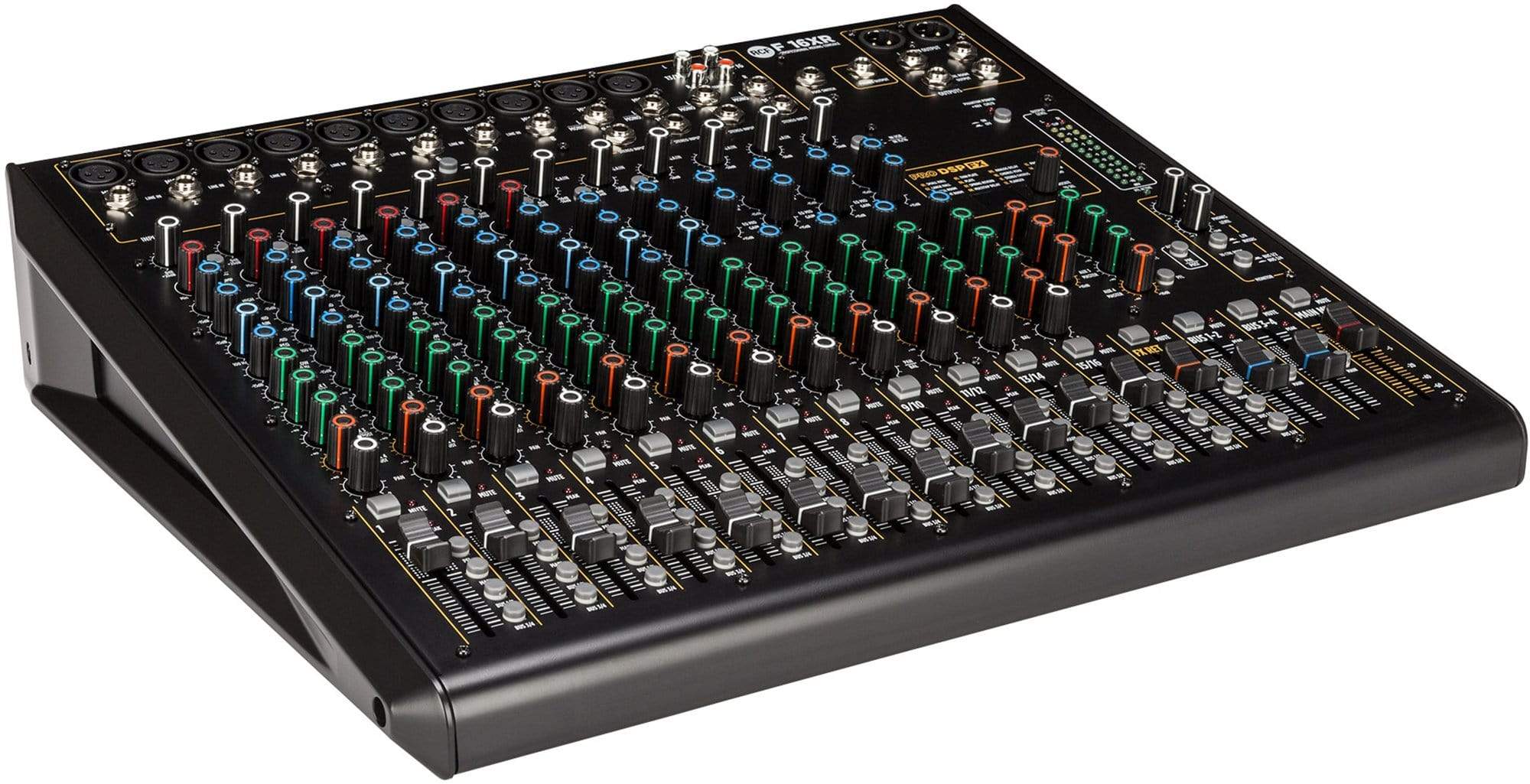 RCF F16-XR Professional 16-Channel Mixer with FX and Recording Capabilities