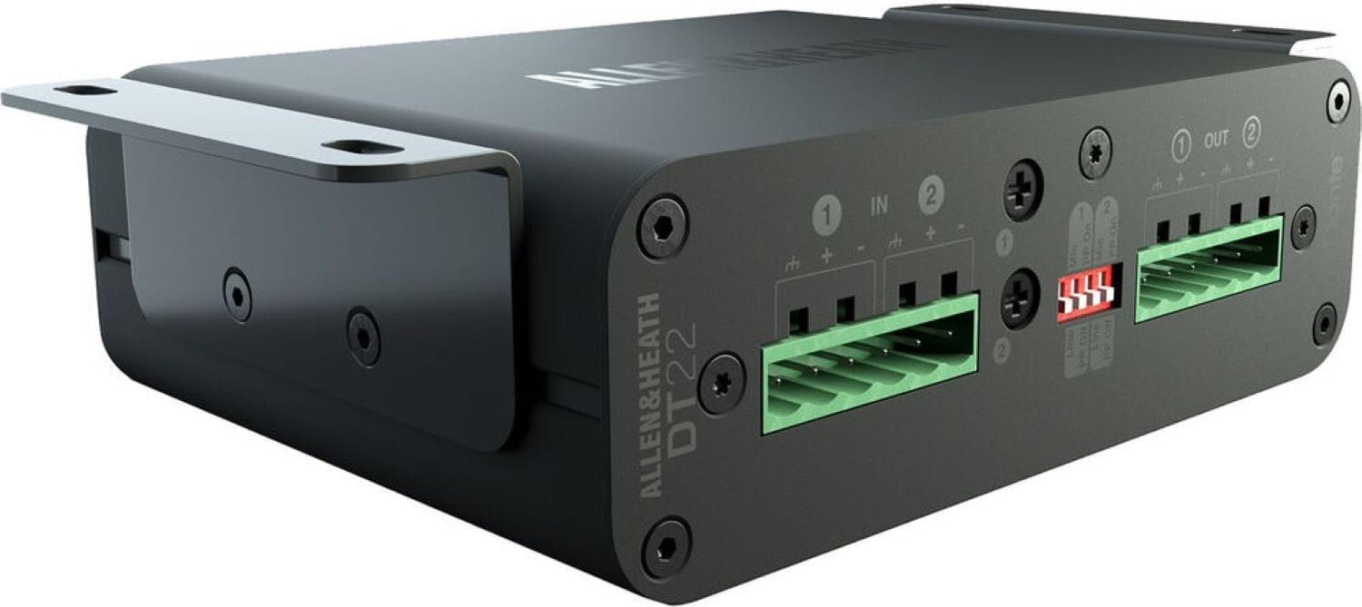 Allen & Heath AH-DT-22-M Compact Dante I/O Expander - Boost Your Audio Setup