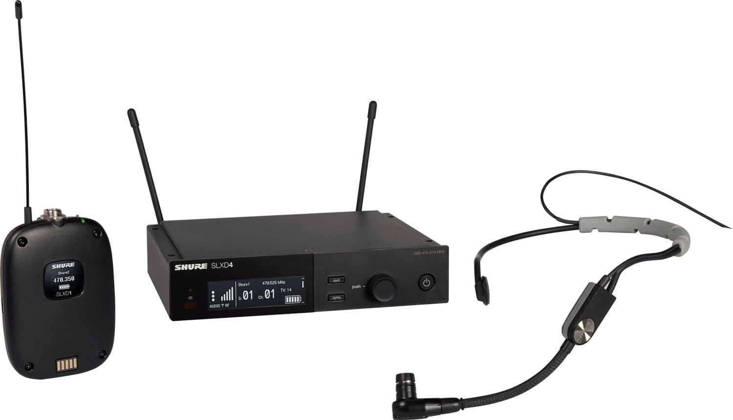Shure SLXD14/SM35-H55 Combo: High-Performance Wireless Audio for All Your Events
