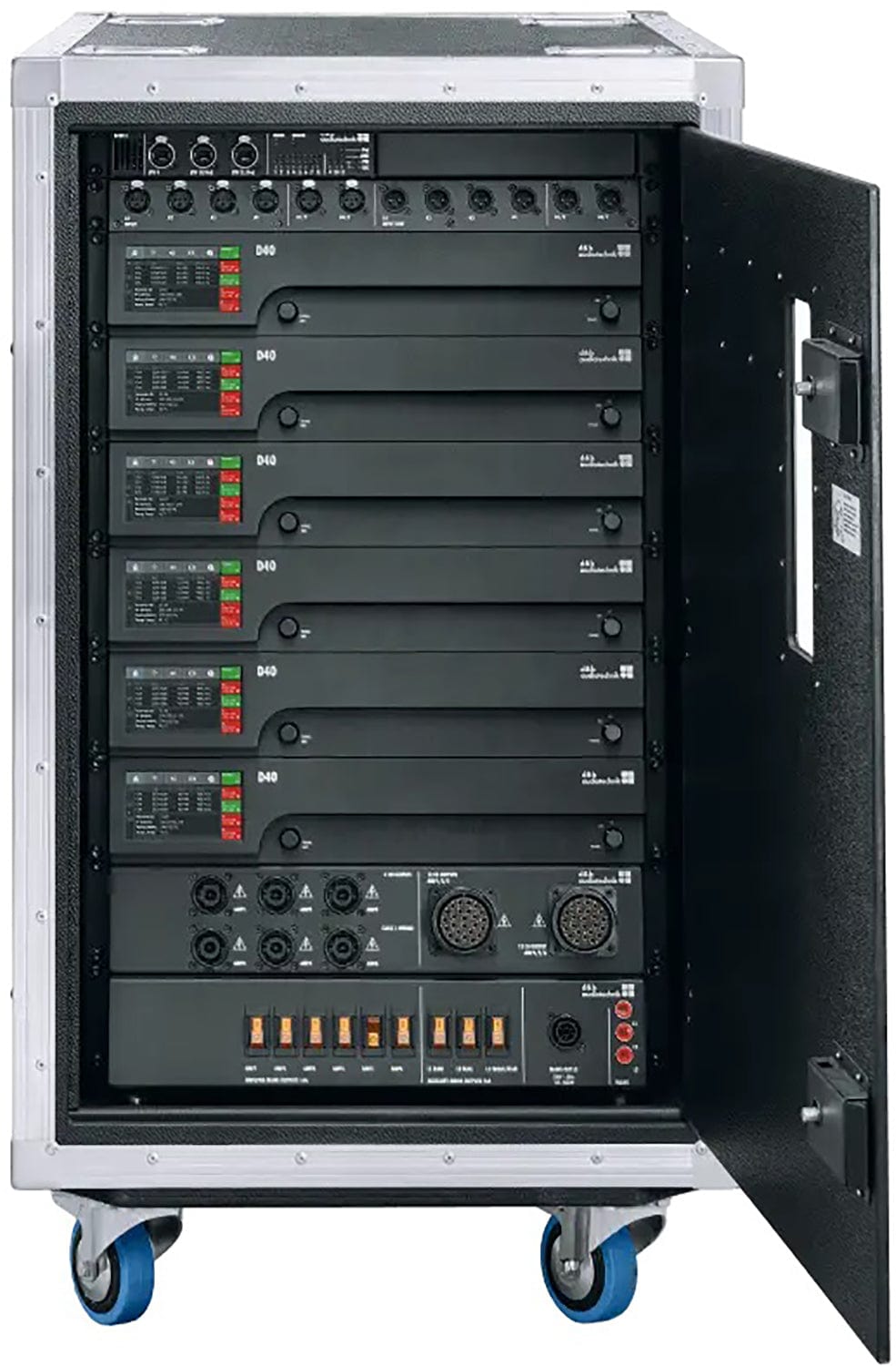 D&B Audiotechnik Z5601.552 6x D40 Touring Rack - The Ultimate Solution for Large-Scale Mobile Sound Reinforcement