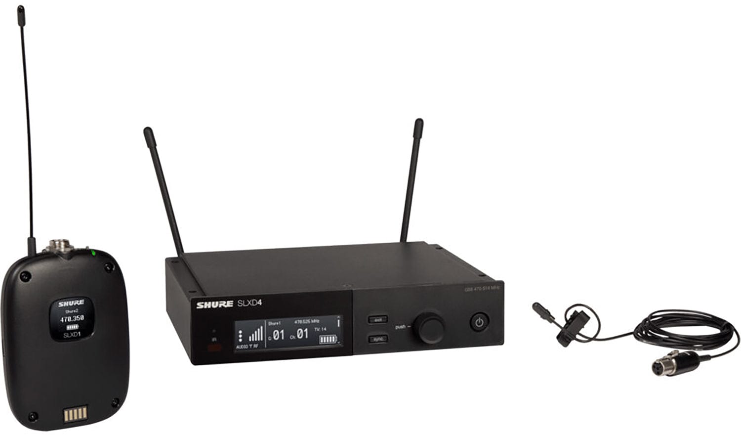 Shure SLXD14 Wireless System - Crystal Clear Sound for Performers