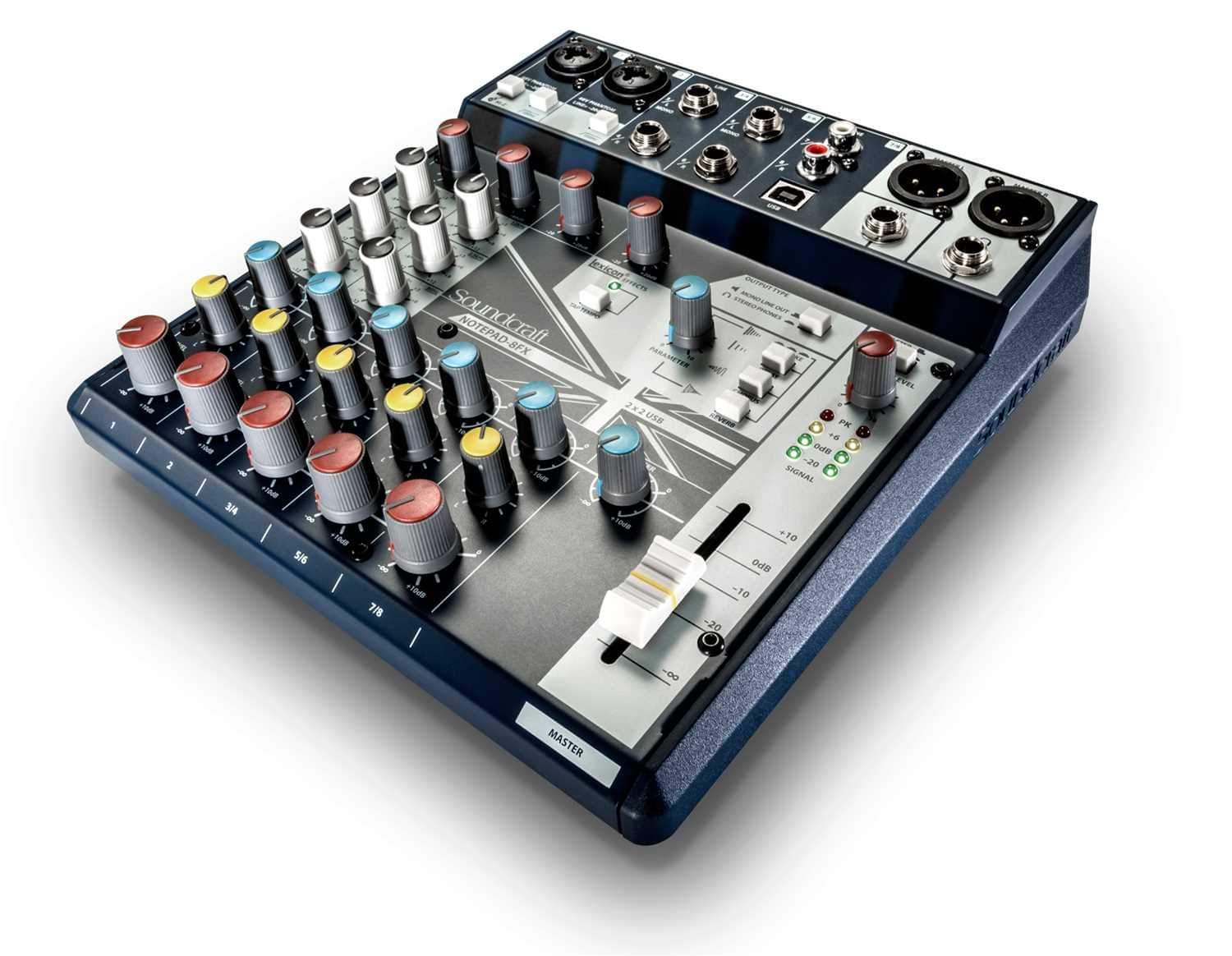 Soundcraft Notepad-8FX 8:USB
