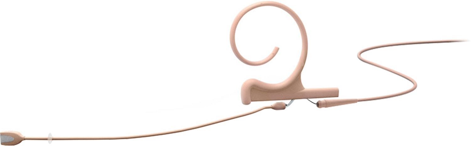 DPA Beige Cardioid Earset Microphone with MicroDot Connector - Ideal for Stage & TV