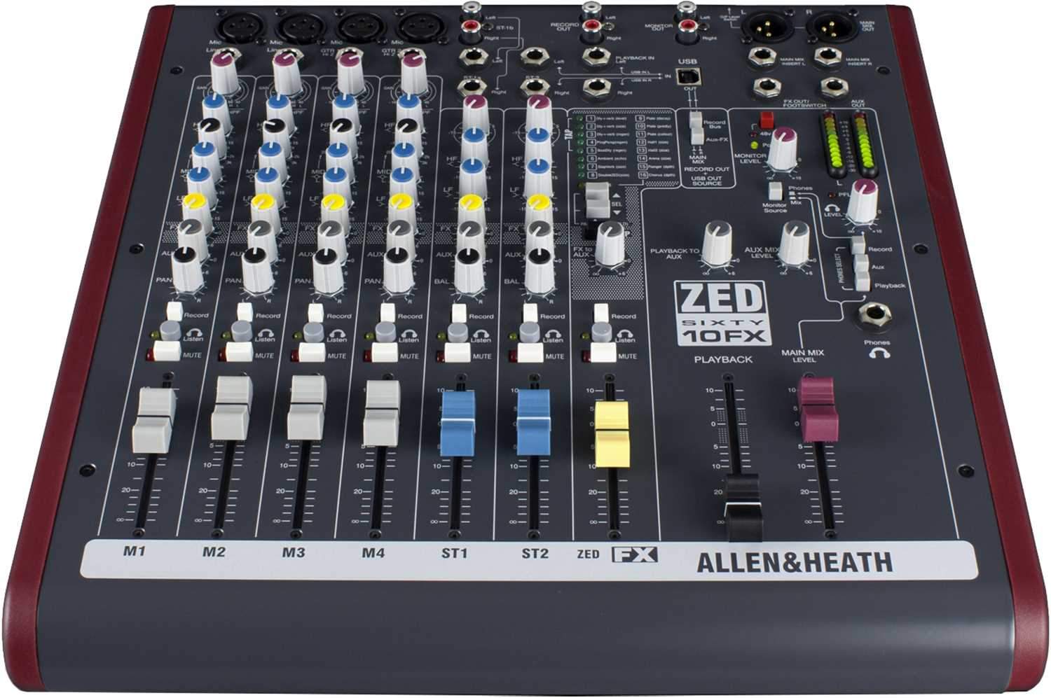 Allen & Heath ZED60-10FX: The Ultimate PA Mixer for Musicians