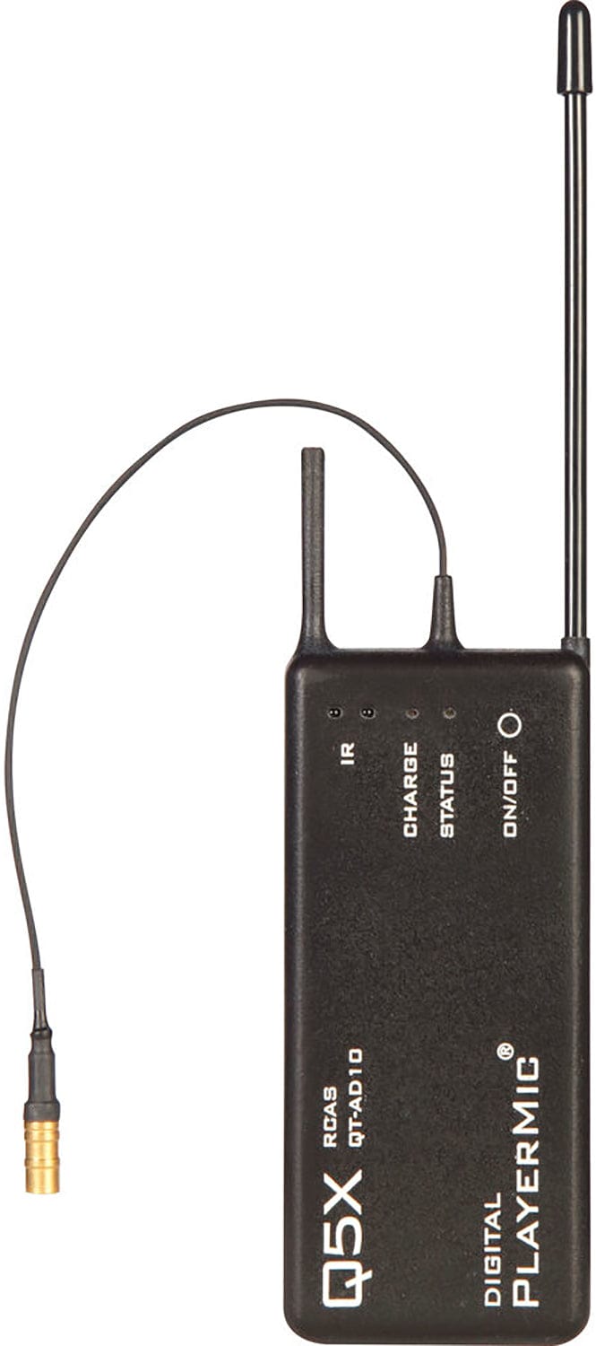 Shure QTAD10P=-G56 AD10P PlayerMic Transmitter: Unleash Exceptional Digital Transmission