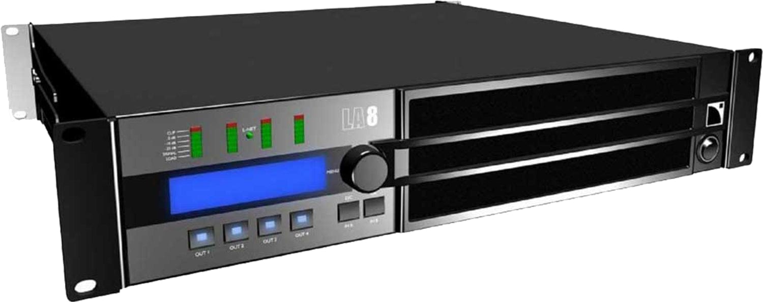 Powerful L-Acoustics LA8 US Amplified Controller - 4x1800 watt 4-Ohms