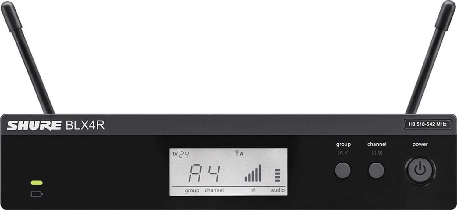 Shure BLX24RB58 Wireless Rackmount Handheld Mic - The Ultimate Stage Companion