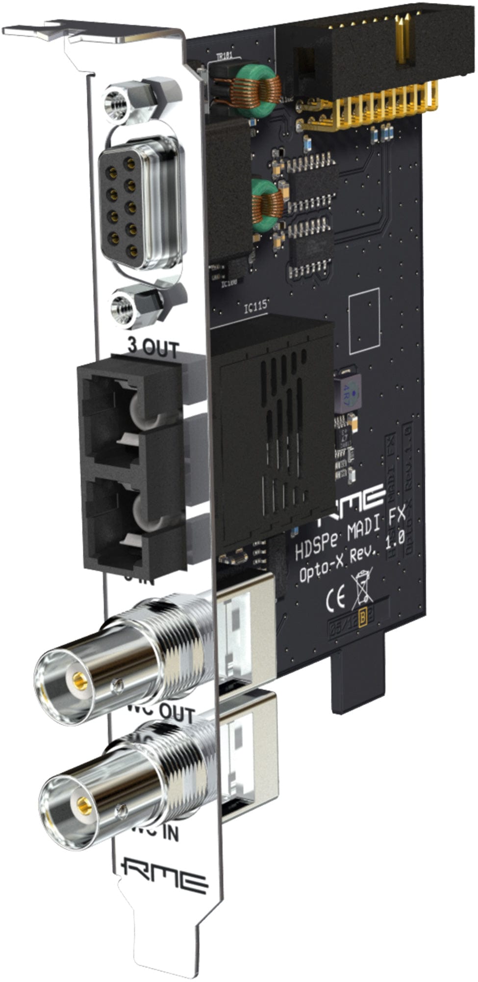 Enhanced Connectivity: RME HDSPe Opto-X Expansion Board for HDSPe MADI FX
