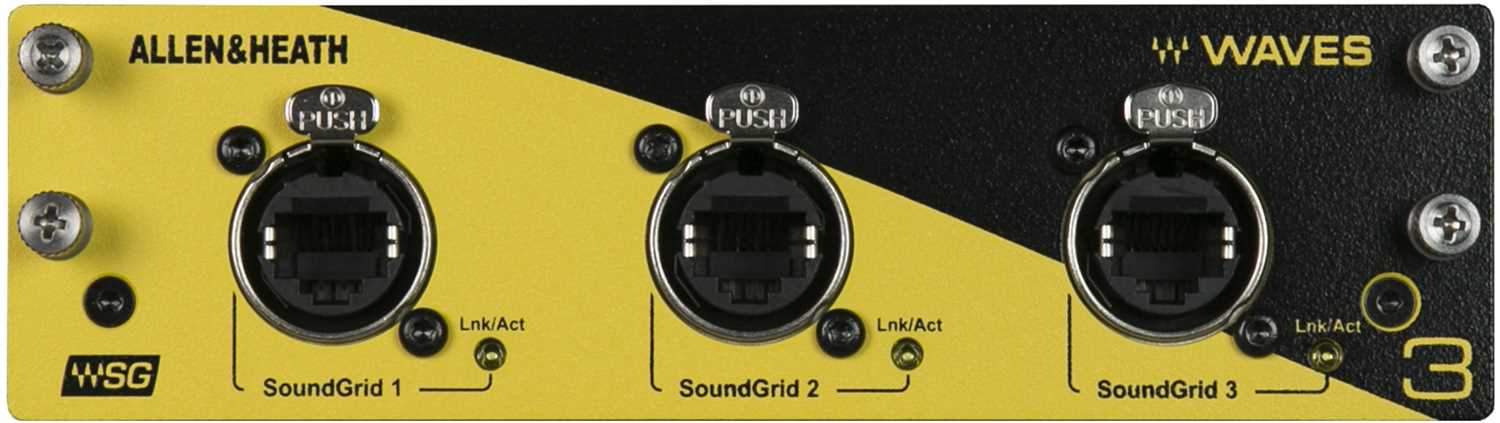 Revolutionize Your Audio Setup with Allen & Heath WAVES V3 dLive Audio Networking Card