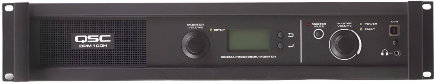 Q-SYS DPM-300H Digital Cinema Audio Processor - Your Gateway to Immersive Sound