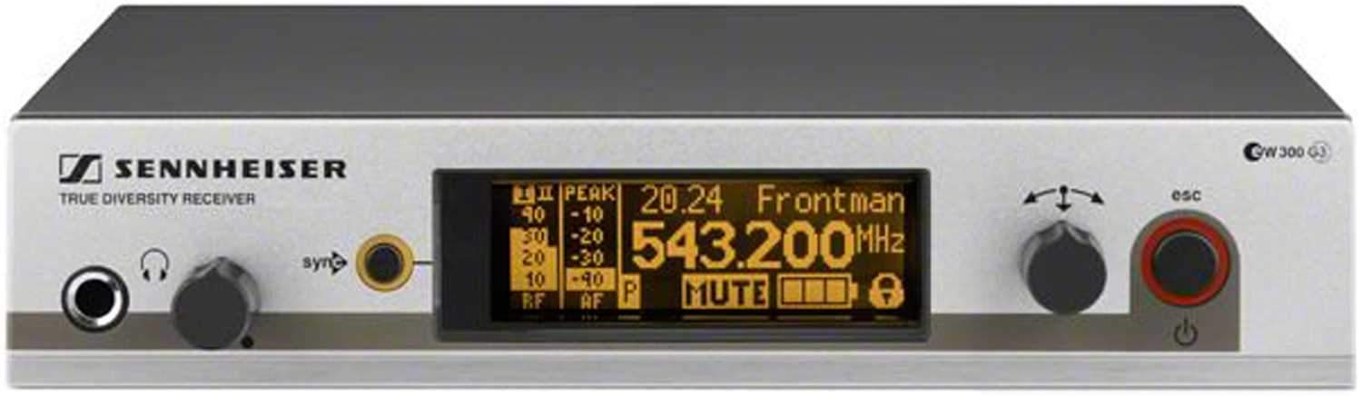 Sennheiser EM 300 G3 - A True Diversity Receiver - The Ultimate Audio Solution