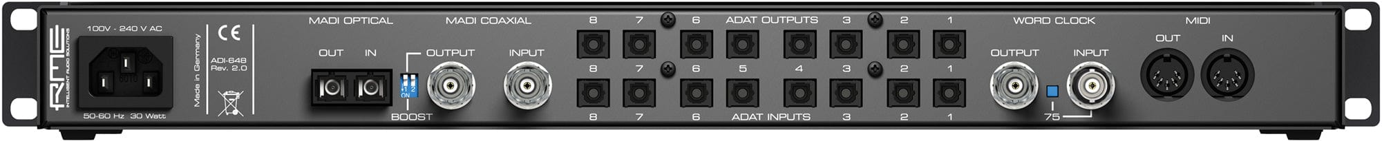 RME ADI648 Pro MADI to ADAT Converter - Unleash Your Audio Potential