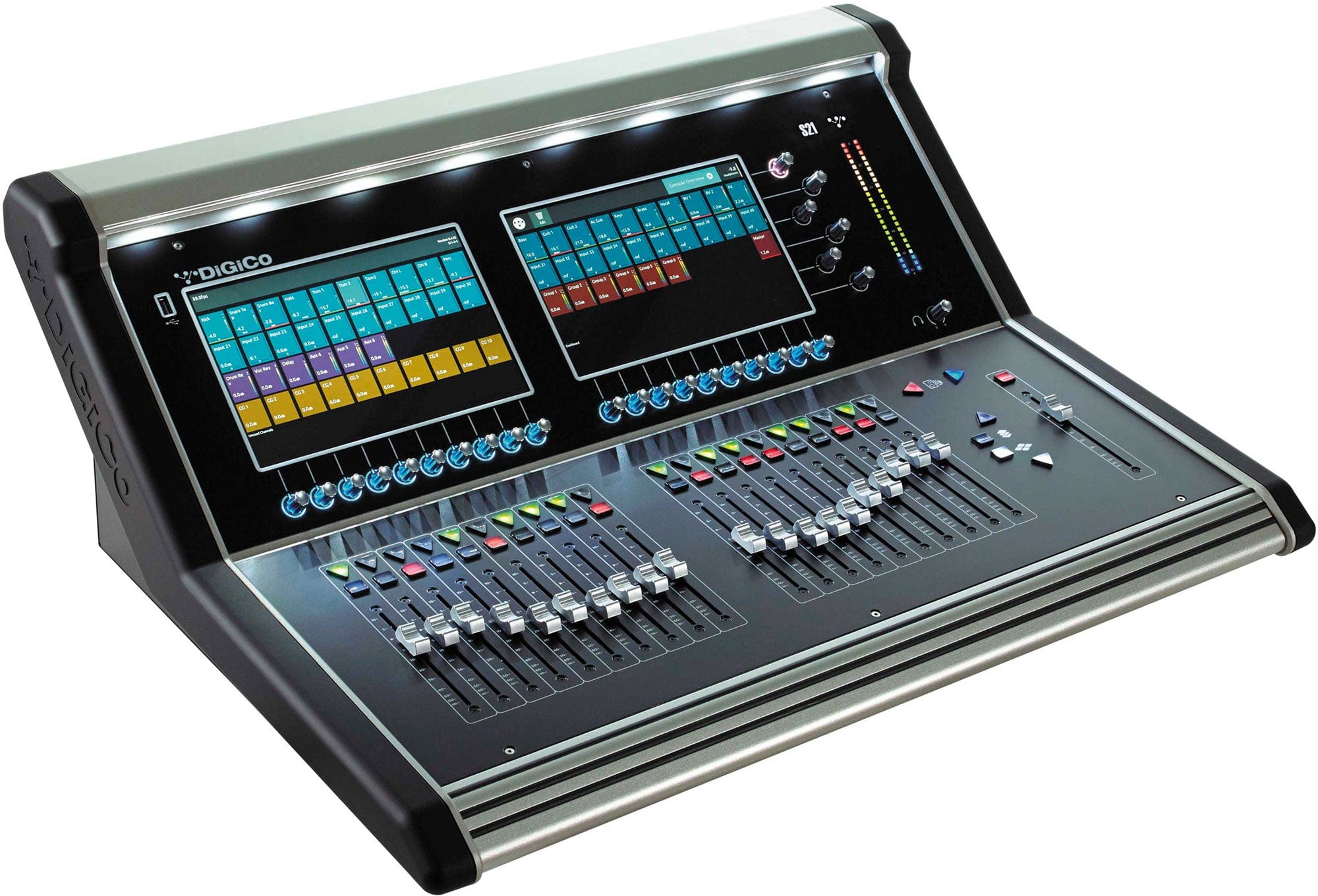 DiGiCo X-S21-D2M-B-RP S21 D2 Rack Pack with MADI-DMI-B Expansion Card and Blank DMI Slot