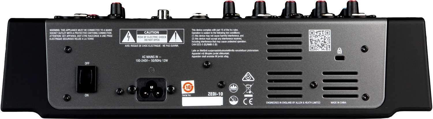 Allen & Heath ZEDI10 - Your All - in - One Mixing Solution