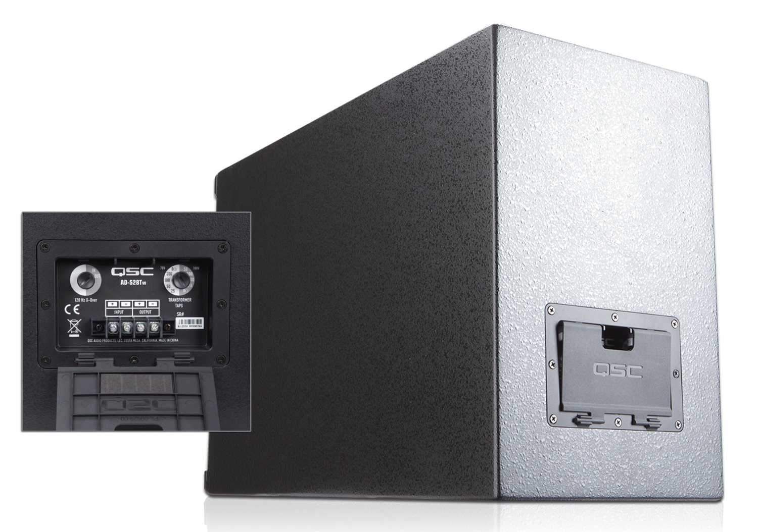 QSC AD-S28T-W Dual 8 Suface Mount Subwoofer - Your Powerful Audio Companion