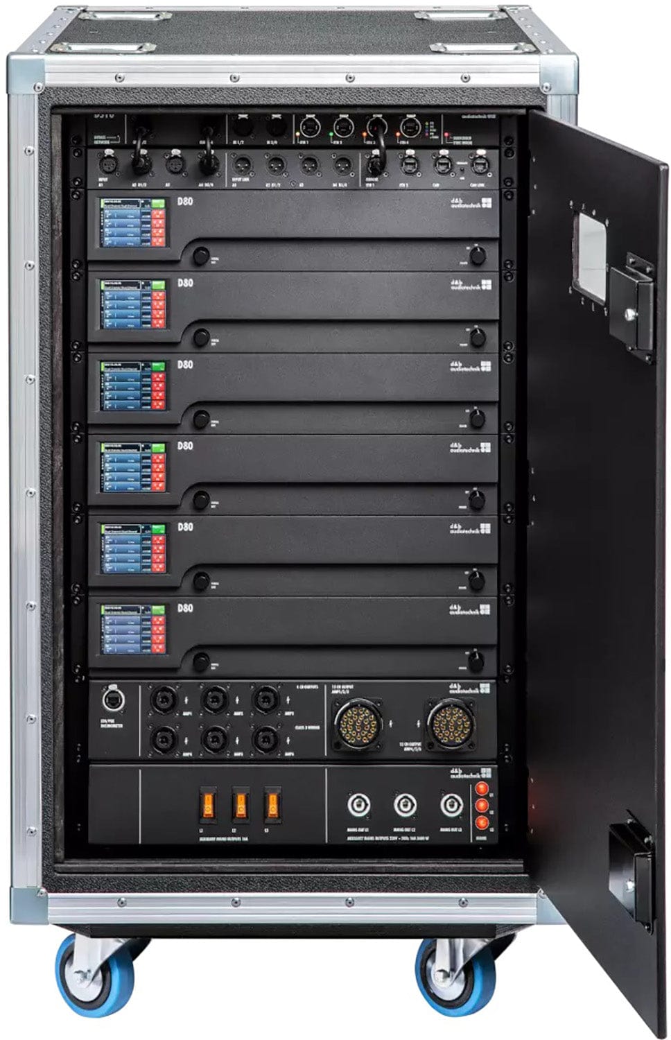 D&B Audiotechnik Z2710.501 D80 High-Power 4-Channel Amplifier - Unleash Your Sound