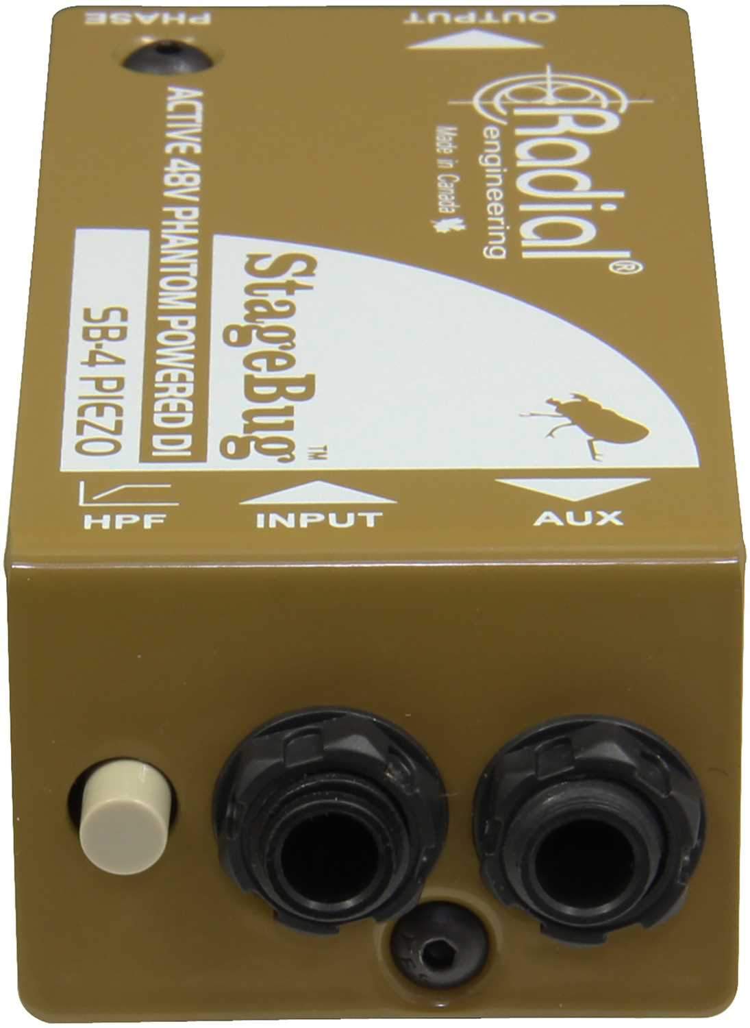 Radial SB-4 Piezo Compact Active DI - Your Ultimate Acoustic Instrument Companion