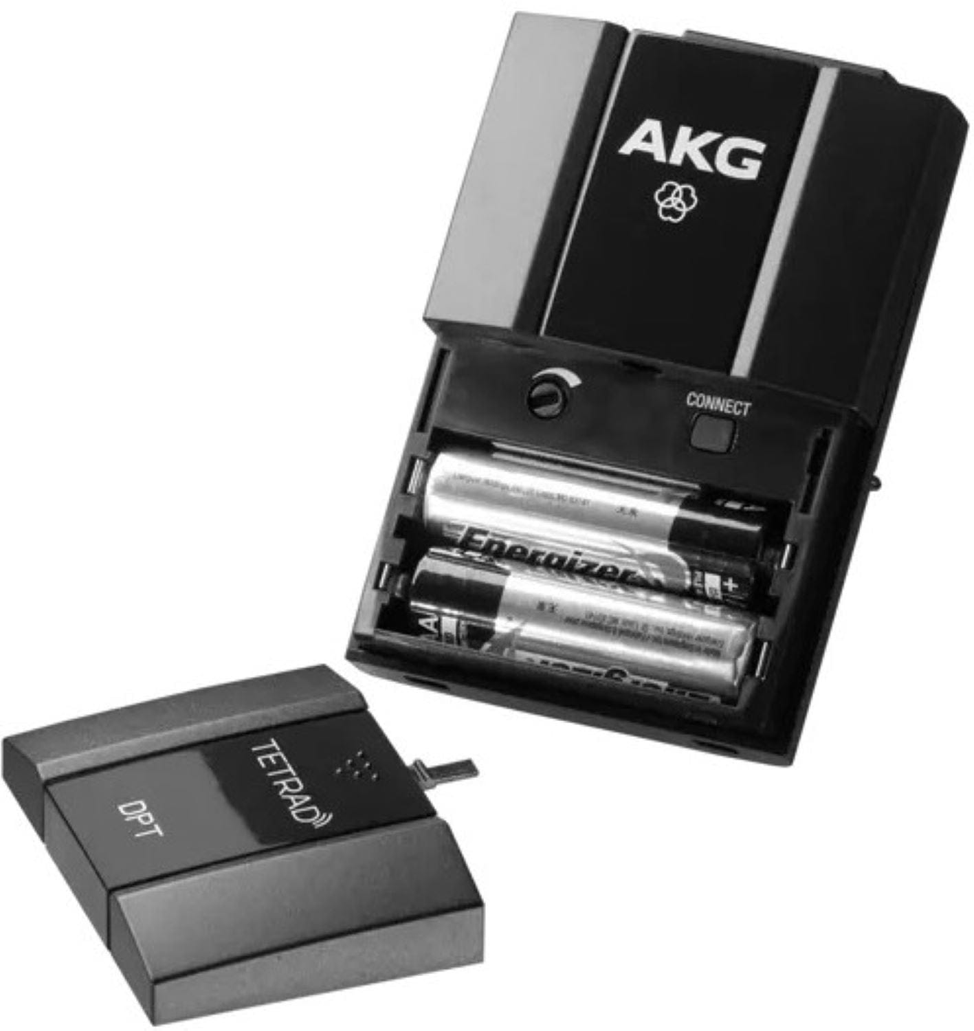 AKG DPT TETRAD NON-EU Digital Microphone Tetrad System - The Ultimate Pocket Transmitter