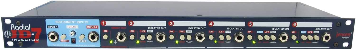 Radial JD7 Pro Guitar Signal Splitter & Distro - Unleash Your Sound
