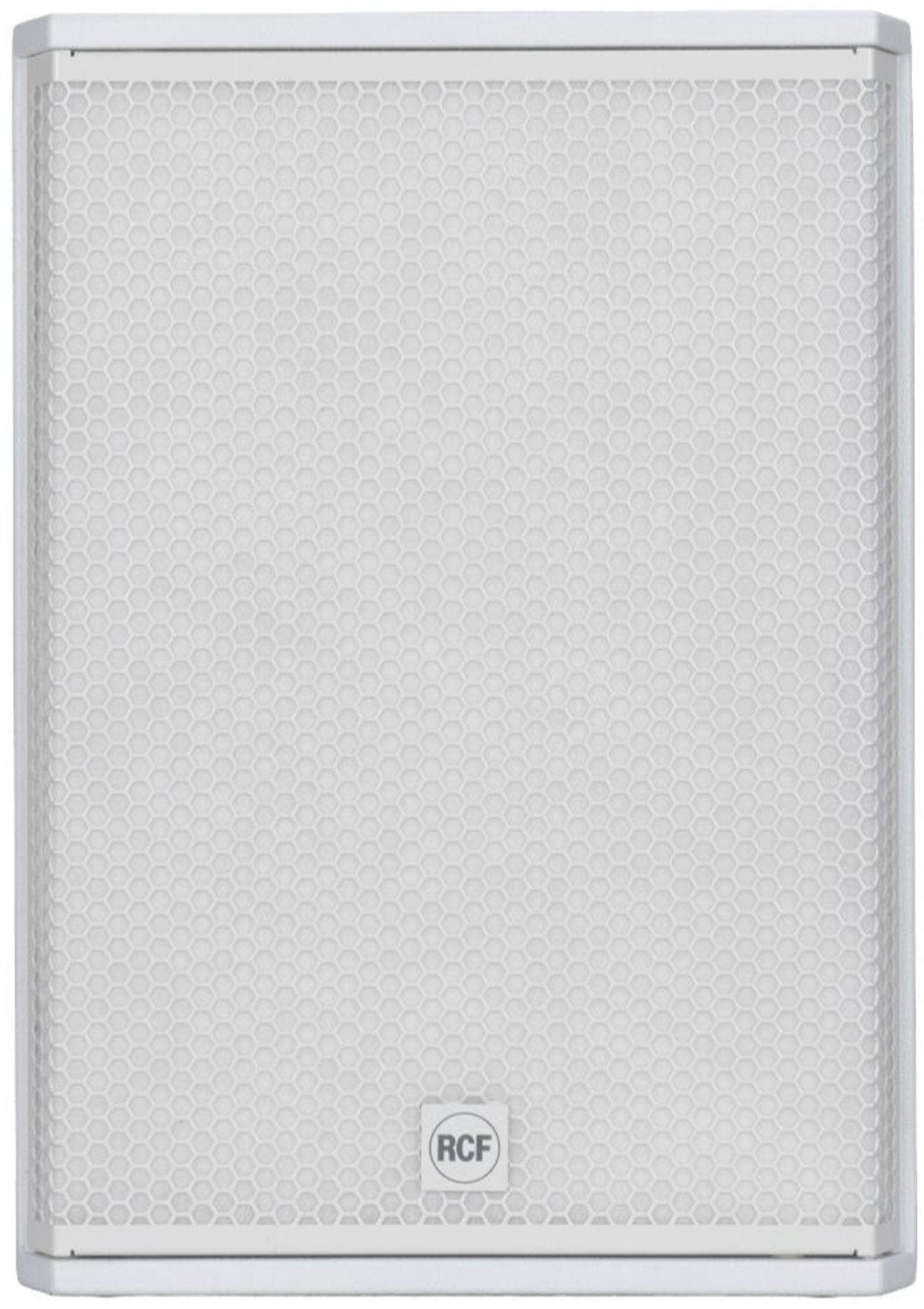 RCF SUB15-AX-W Active 15 Inch Powered Subwoofer with 2200 Watt Class-D Amplifier - White
