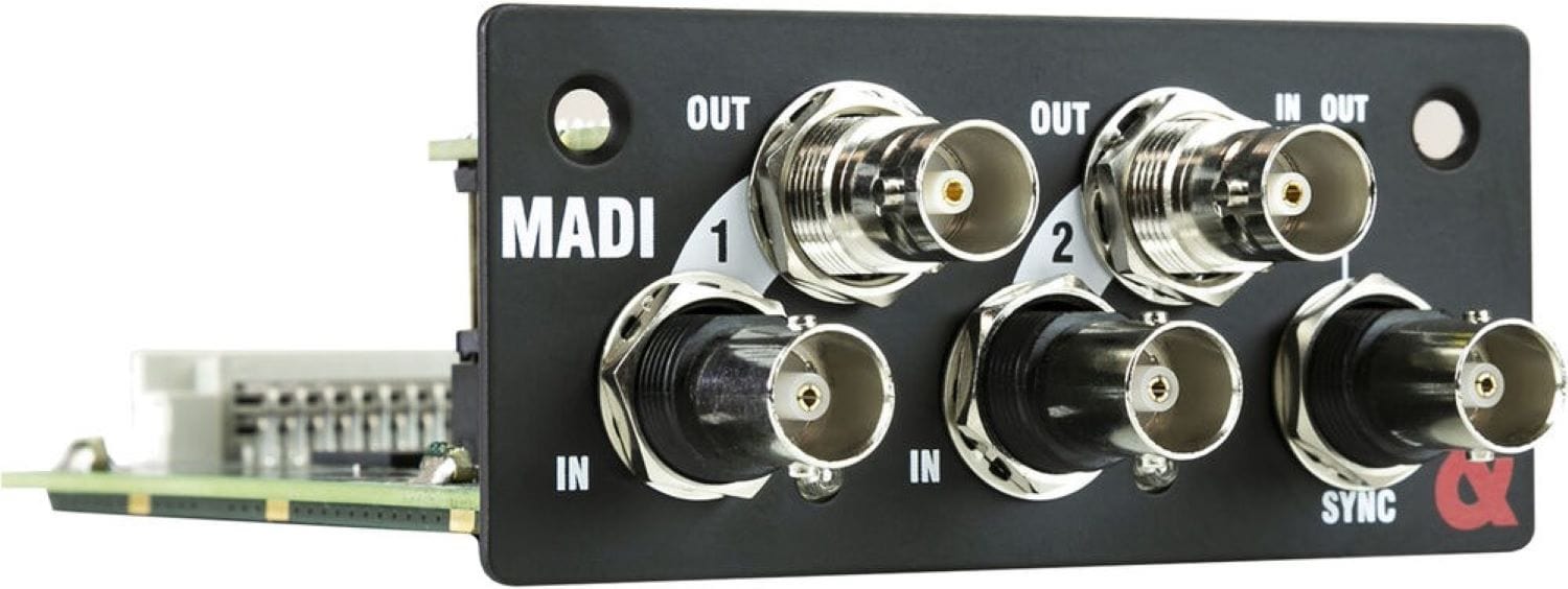 Allen & Heath AH-M-SQ-MADI-A 64X64 MADI Card - Unlock Superior Audio Connectivity for SQ/AHM Series