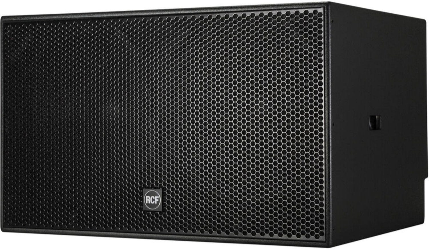 RCF S 8028 II 3000 Watt RMS Dual 18-Inch Passive Bass Reflex Subwoofer - Black