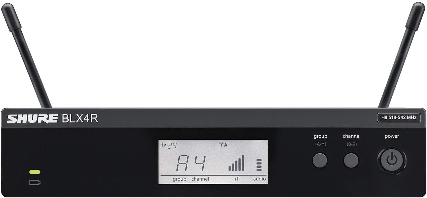 Shure BLX14R Wireless Rack-mount Presenter System: Superior Sound, Easy Setup, Long Battery Life