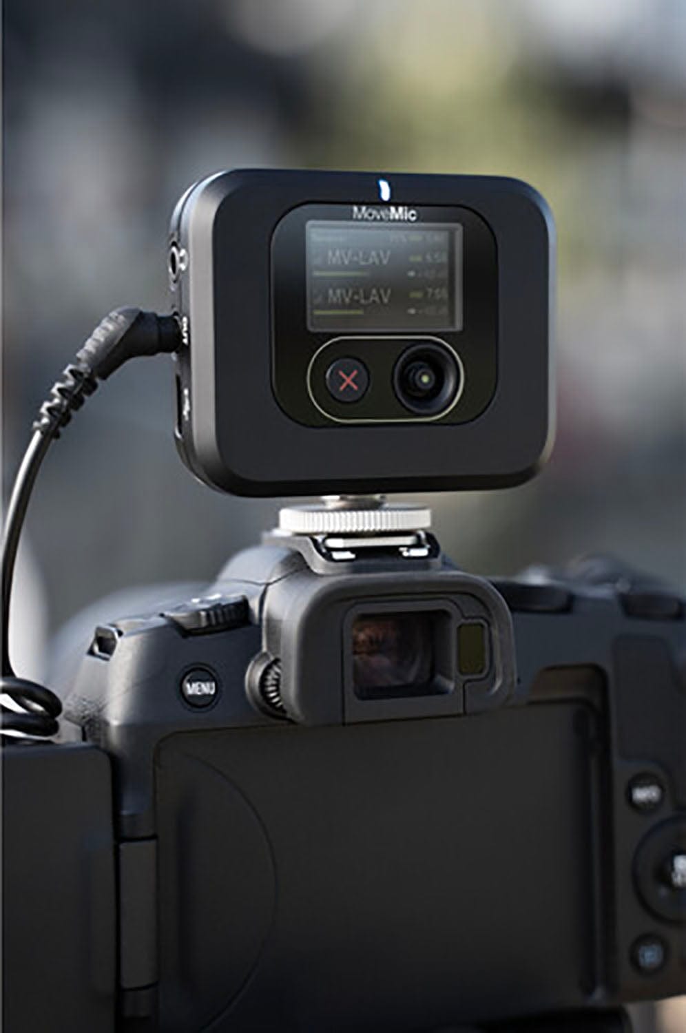 Shure MV-R-Z7 MoveMic Plug-in Wireless Microphone Receiver with Camera Shoe Mount - Capture Clear Audio Everywhere