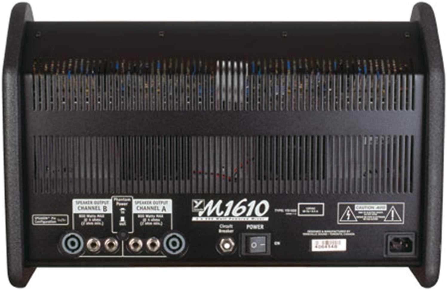 Yorkville M1610-2 High-Power Wedge Mixer