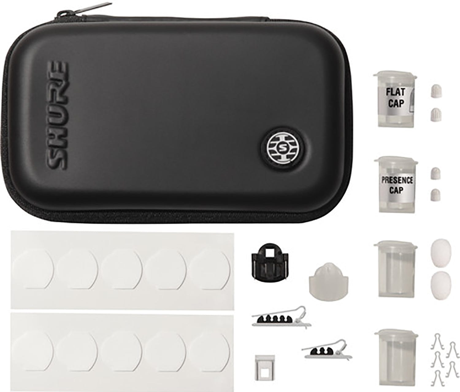 Shure TL48W/O-MTQG-A TwinPlex Omnidirectional Lavalier Microphone - MTQG with Accessories - White - The Ultimate Solution for Crystal Clear Audio