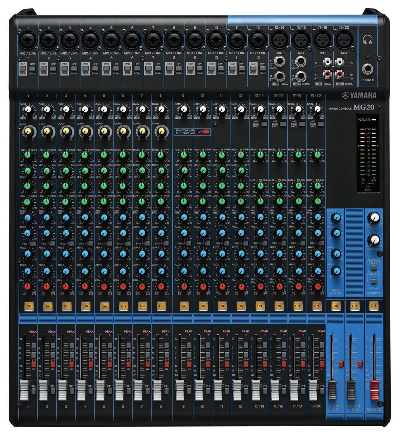 Yamaha MG20: The Ultimate Live Sound PA Mixer