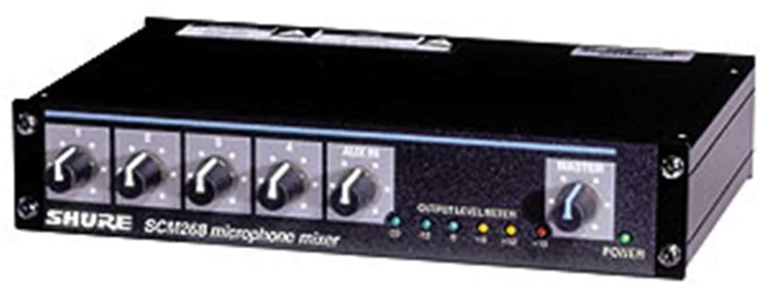 Shure SCM268 4 Channel Phantom-Powered Microphone Mixer