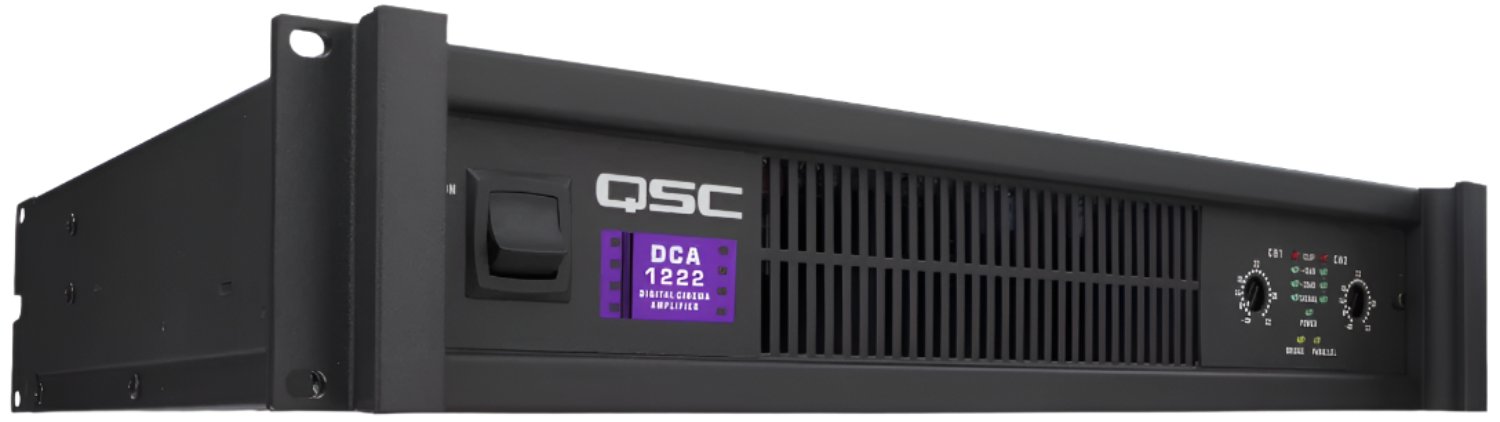 Q-SYS DCA1222 2-Channel Digital Cinema Audio Amplifier - Power Up Your Cinema Sound