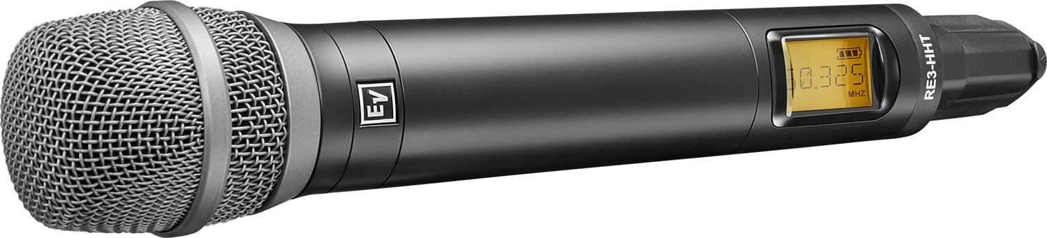 Electro-Voice RE520 Wireless Handheld Mic Transmitter - Exceptional Sound Quality
