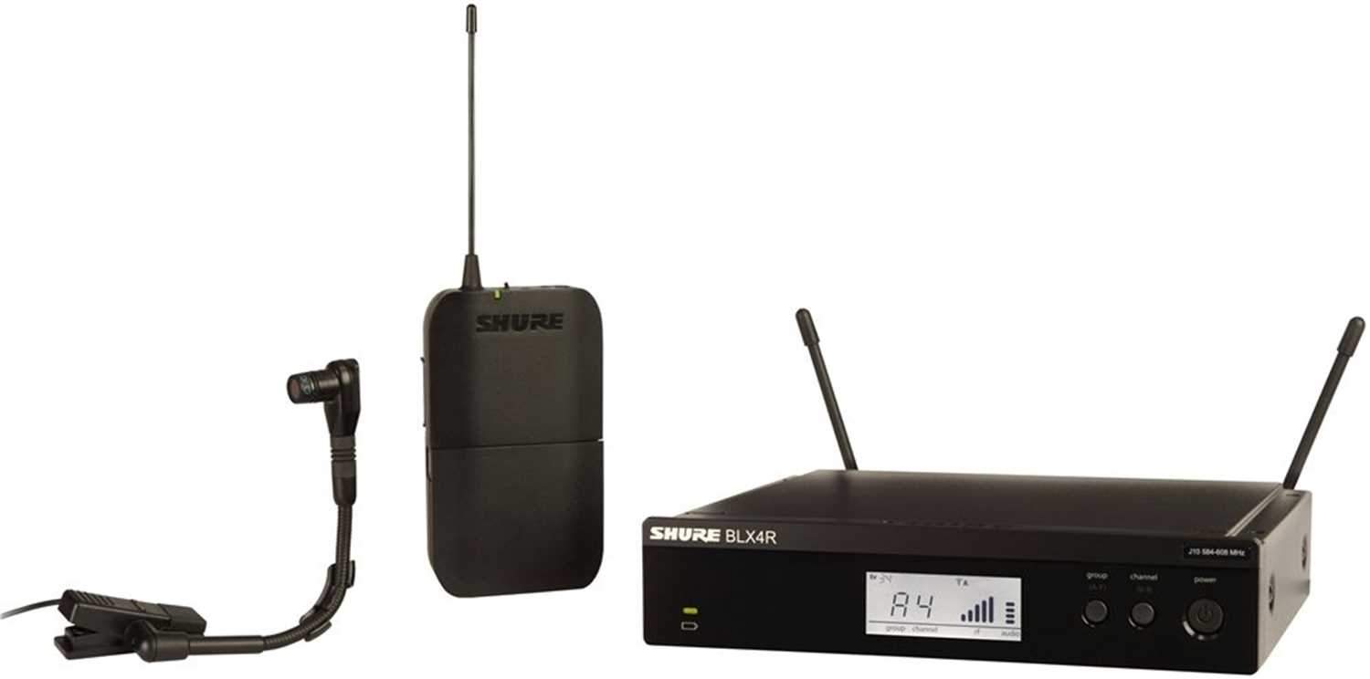 Shure BLX14R B98 Wireless Instrument Mic - Unleash Your Stage Performance
