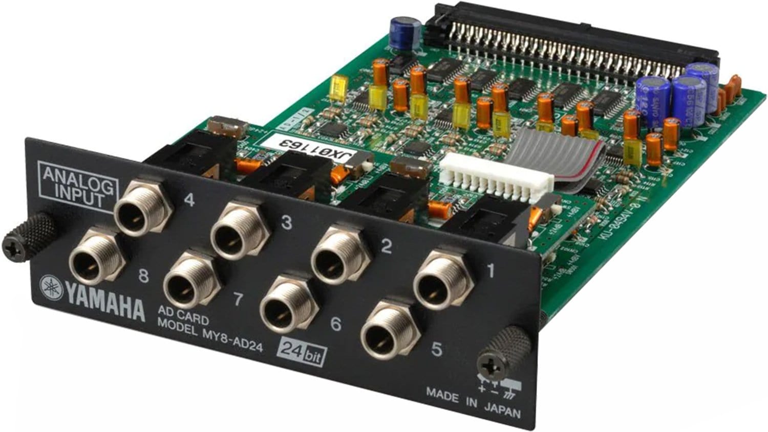 Yamaha MY8-AD24 8-Channel Stereo 1/4-Inch TRS Card - Boost Your Audio Setup!