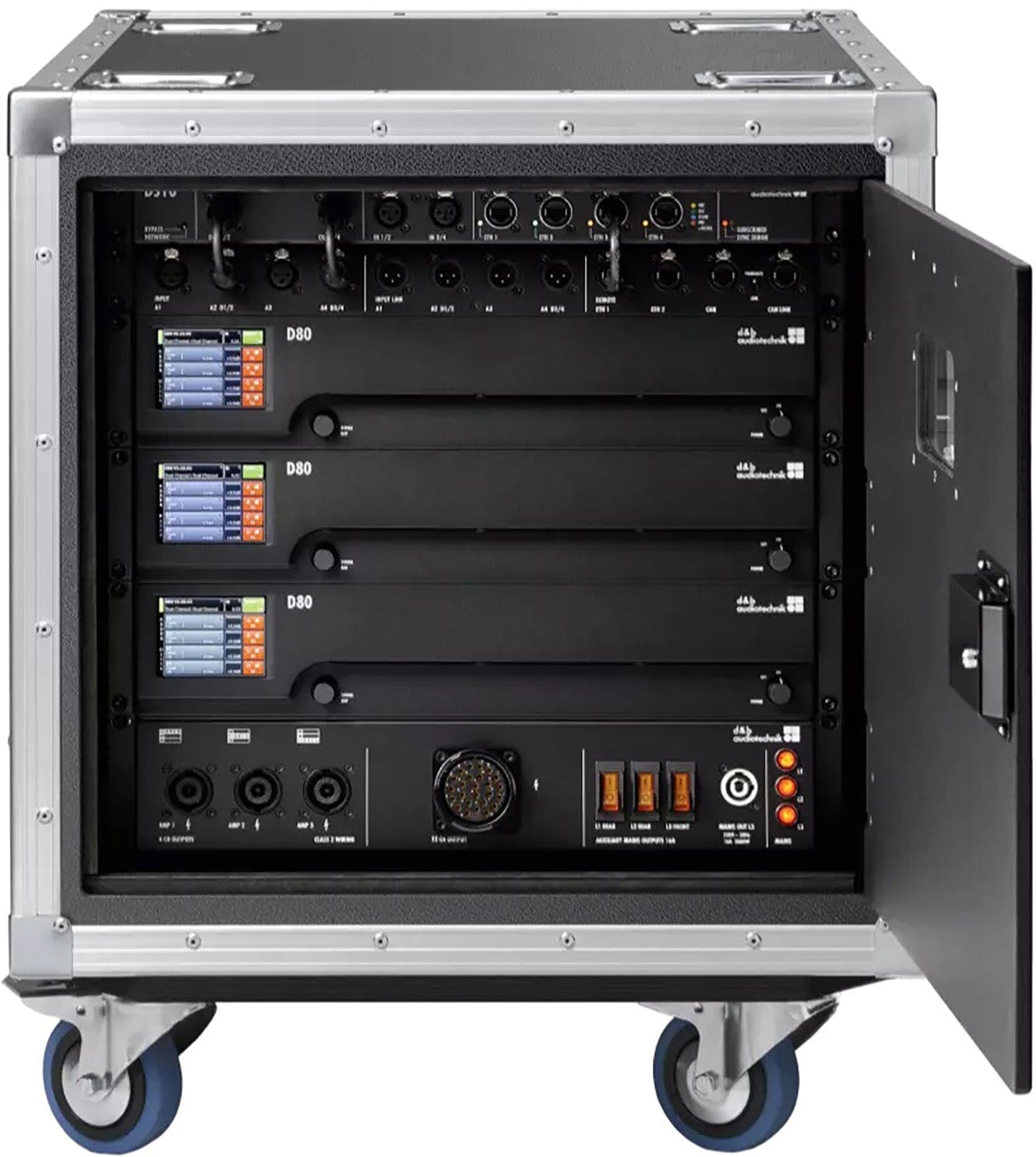 D&B Audiotechnik Z2710.501 D80 High-Power 4-Channel Amplifier - Unleash Your Sound