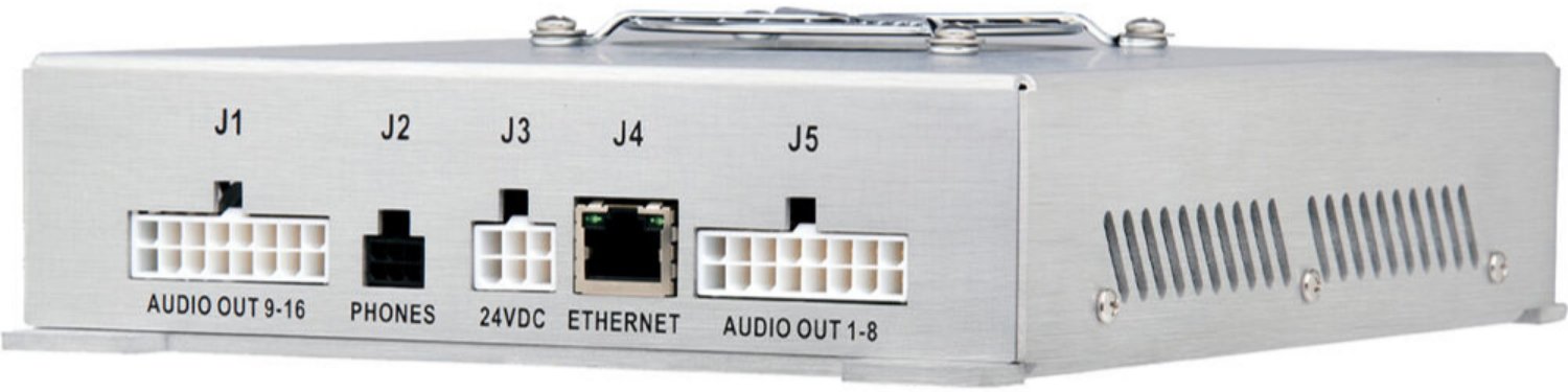 Q-SYS DTH1620 Axon 16-Channel Dante/AES67 Network Amplifier - Your Ultimate Audio Solution for Themed Entertainment