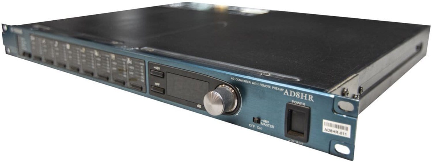 Yamaha AD8HR: The Ultimate 8-Ch Mic Preamp & Digital Converter