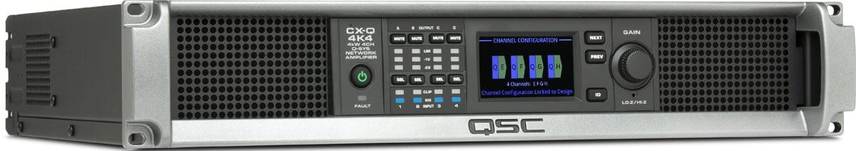 Q-SYS CX-Q 4K4 4：1000，