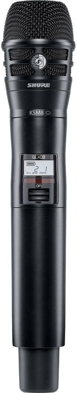 Shure QLXD2/K8B Handheld Transmitter - Superior Sound for Live Venues