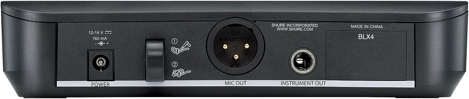 Shure BLX14 Wireless Headset System - Unleash Your Audio Potential with PGA31 Headset in H11 Band