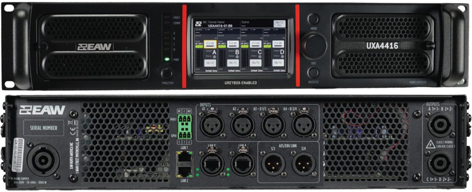 Powerful EAW UXA4416 Amplifier for Unbeatable Sound