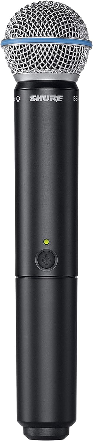 Shure BLX2/B58 Handheld Transmitter: Professional Sound with BETA58A Capsule - H11 Band
