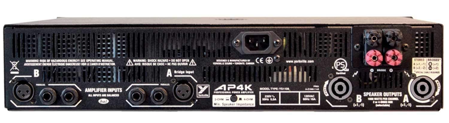 Powerhouse Yorkville AP4K Amplifier